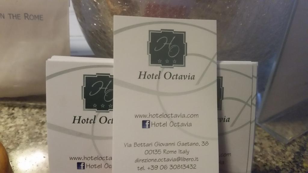 Hotel Octavia ローマ エクステリア 写真